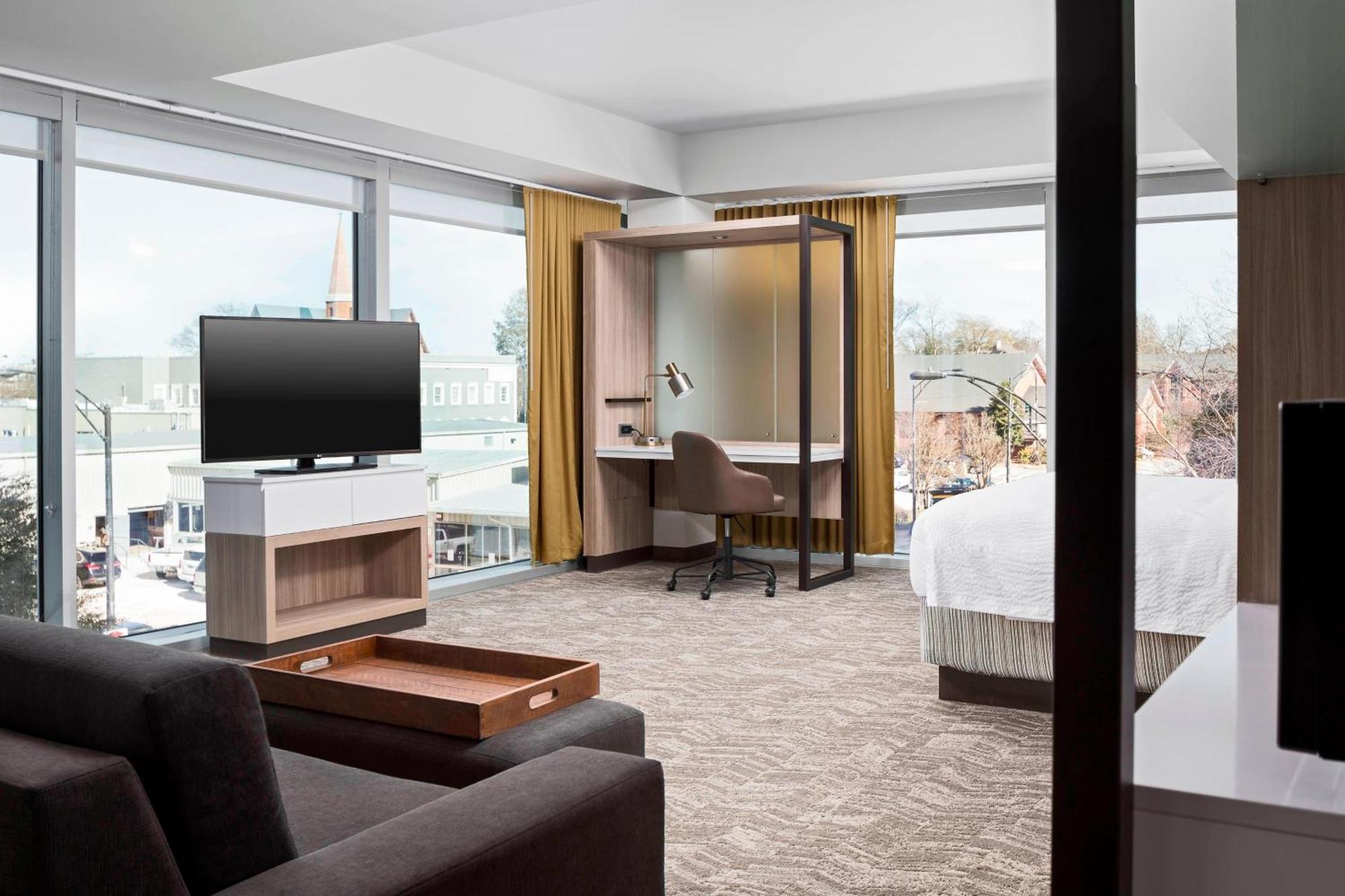 Springhill Suites By Marriott Greenville Downtown Exteriör bild